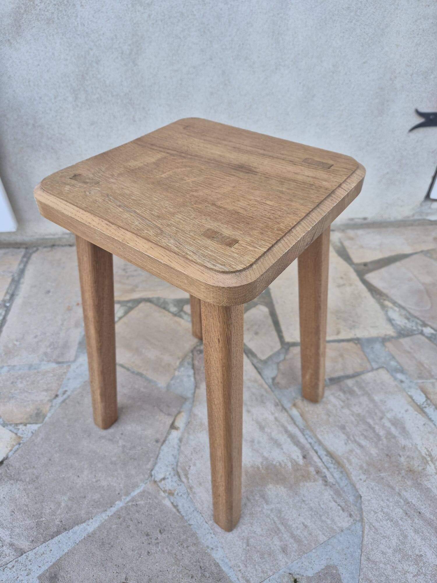 Antique solid wood stool