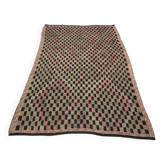 Antique Oushak Turkish Wool Kilim