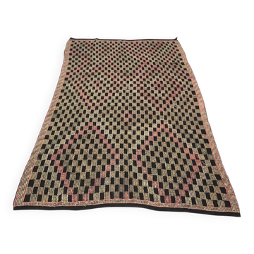 Kilim en laine turque Oushak antique