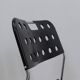 Omstack vintage metal chairs BIEFFEPLAST 1970s