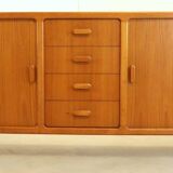 Silkeborg deens teak vintage sideboard 'Bandenitz' | 200 cm