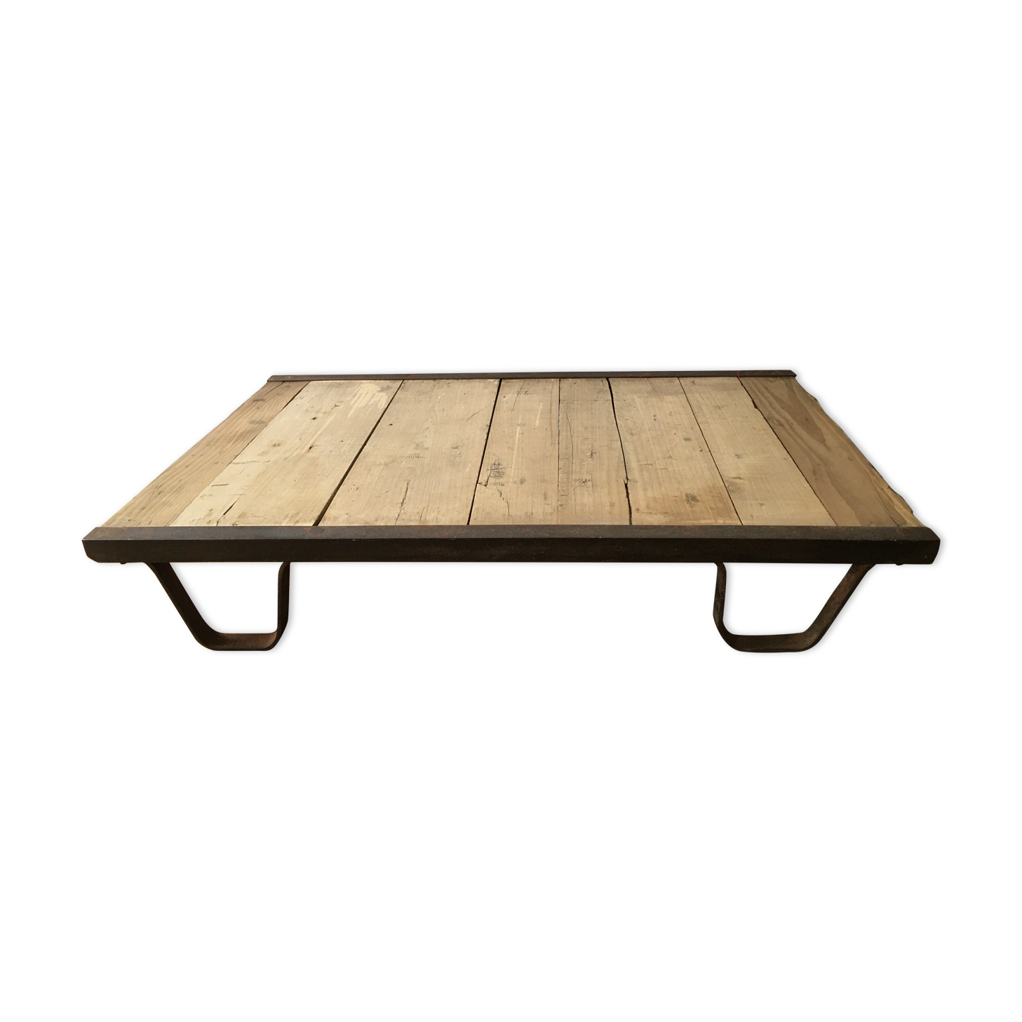 Industrial coffee table