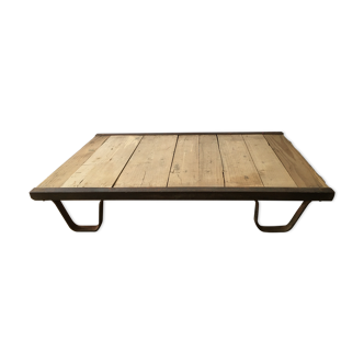 Industrial coffee table