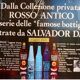 Ensemble de 3 bouteilles design bleu par Salvador Dali Rosso Antico 1970