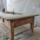 Grande table basse de ferme