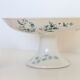 Servant dish on piedouche / compotier, Terre de Ferre, Longwy cute pattern, Vintage, early 19th