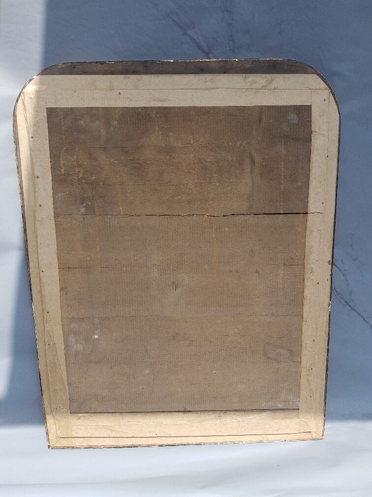 Miroir doré d'époque Louis-Philippe - 81x62cm