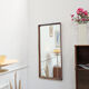 Miroir scandinave en palissandre