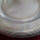 Plat service argent orfèvre Gombault