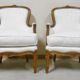 Pair of bergères