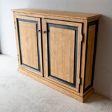 Solid oak storage cabinet
