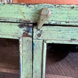 Small old Burmese piece of furniture in solid teak