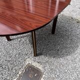 Round table with extensions, Scandinavian design.