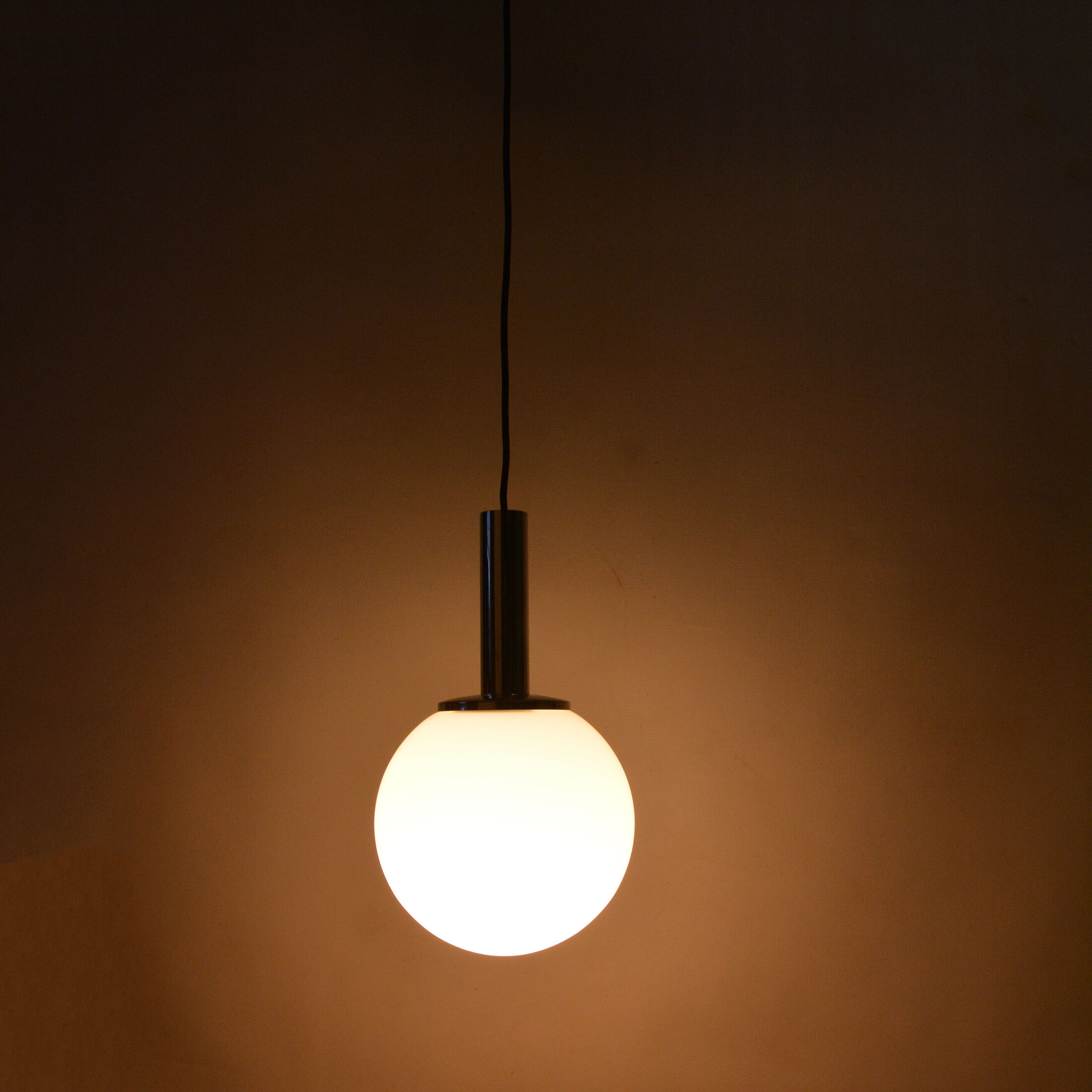 1970s Bauhaus style pendant lamp, Doria-Werkstätten, Germany