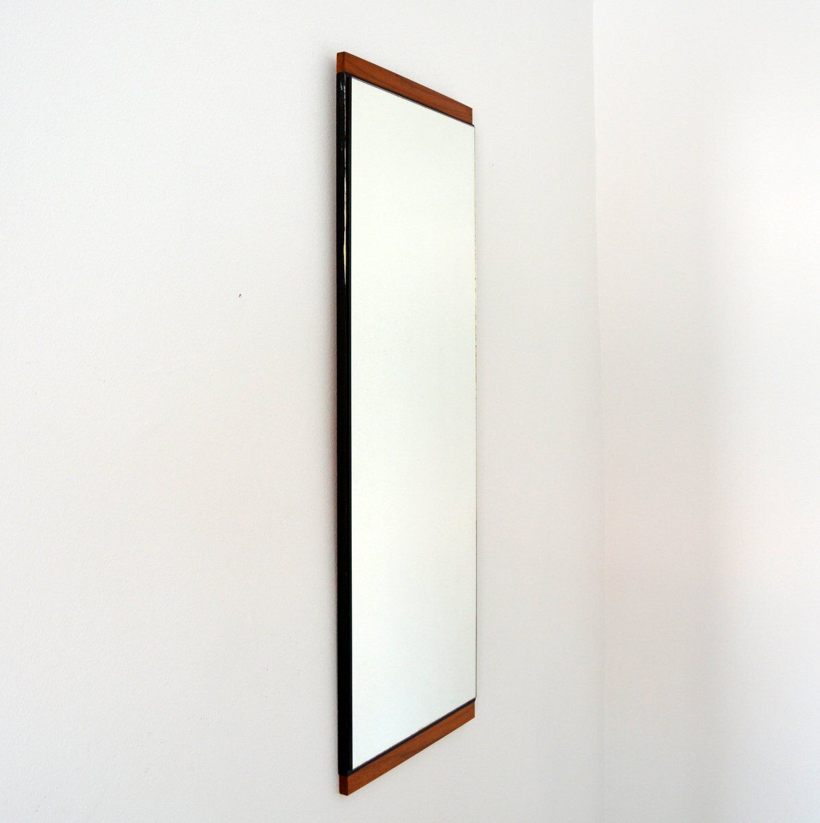 Scandinavian teak mirror 1960s