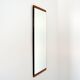 Scandinavian teak mirror 1960s