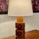Teak lamp scandinavian design 1950