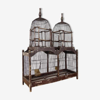 Brocant bird cage patina