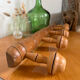 Coat rack hook in natural wood late 19th century