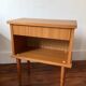 50s bedside table with drawer