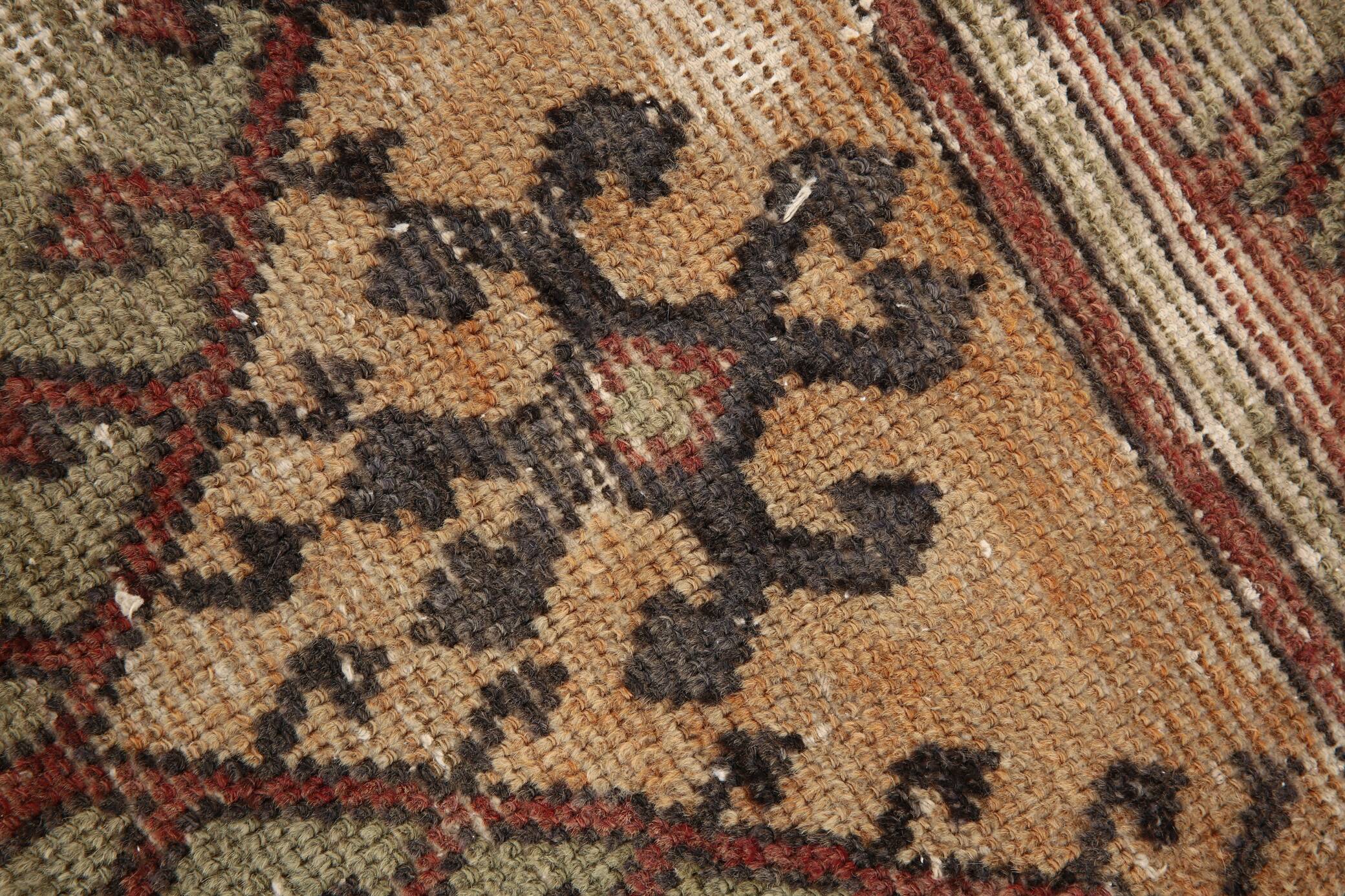 5x7 Classic Brown Red Handmade Vintage Rug, 151x214Cm SK 3054