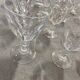 Service de 22 verres en cristal