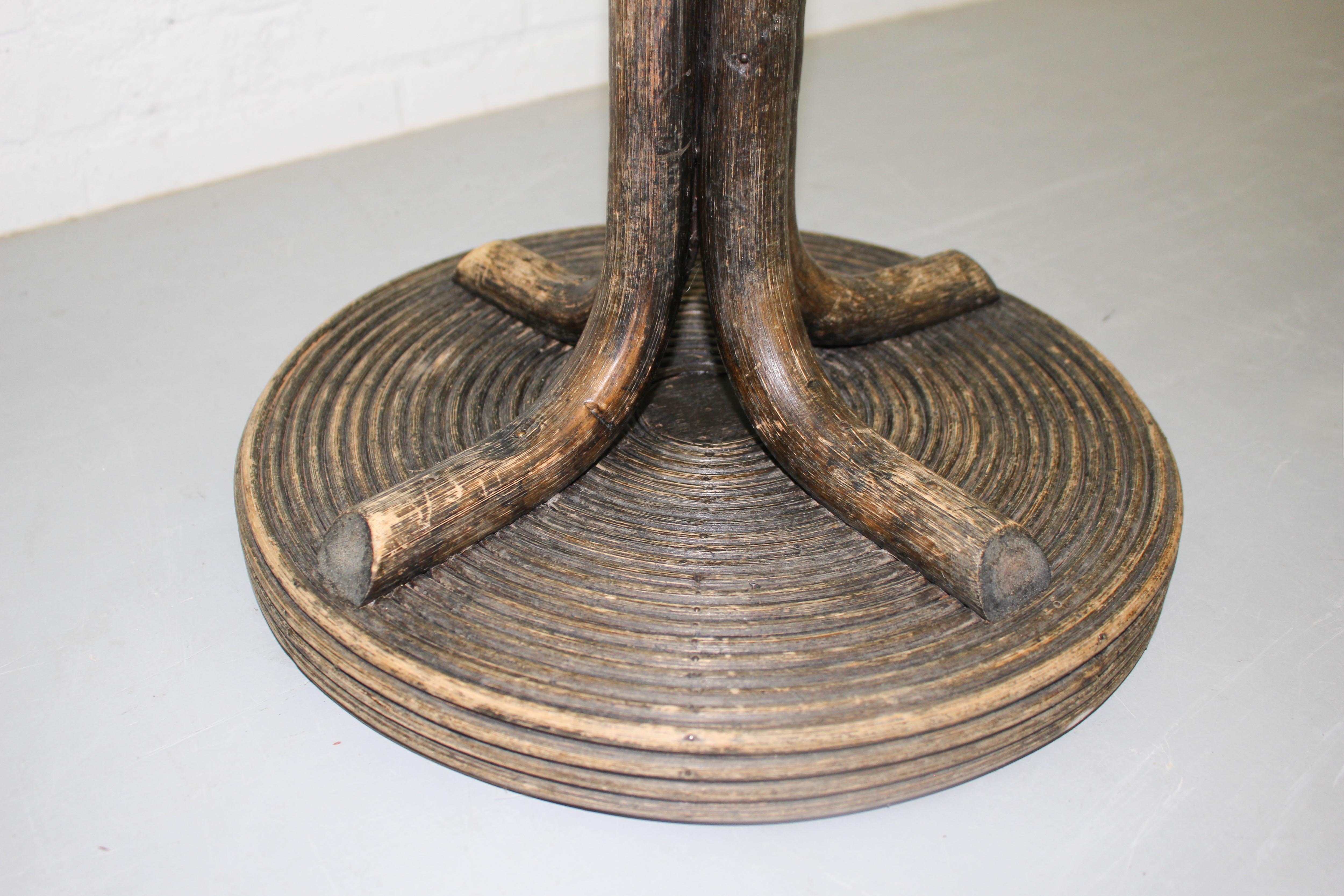 Porte-manteau en bambou du milieu du siècle, France Années 1960