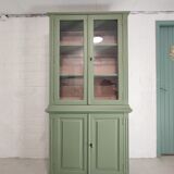 English green glazed sideboard