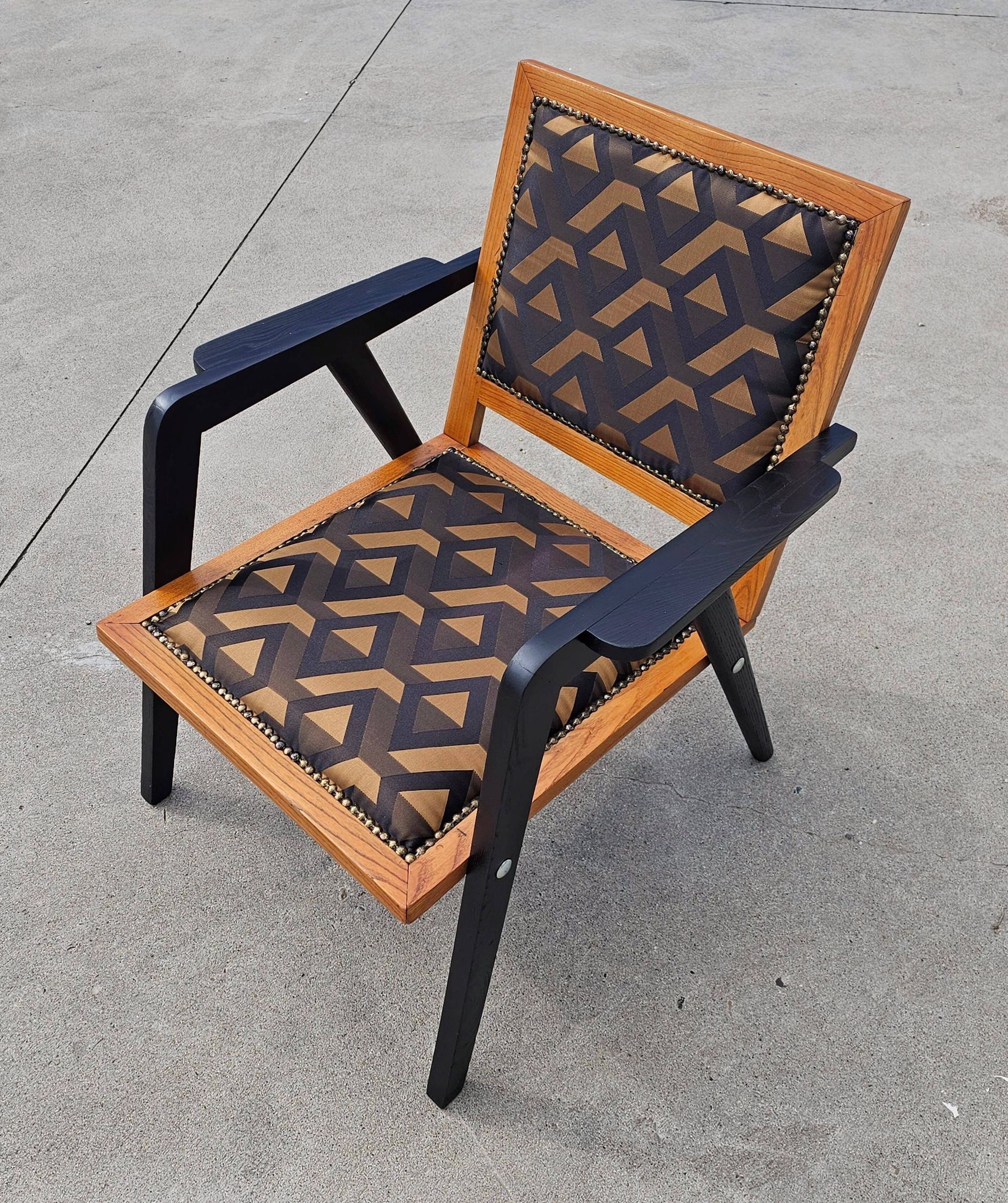 Pair of armchairs from the mid-20th century, Yugoslavia, 1950s.