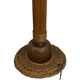 Lampadaire scandinave en rotin
