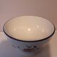 Old ceramic bowl "poppies" of Salins