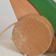 Vintage pulling frog wooden toy