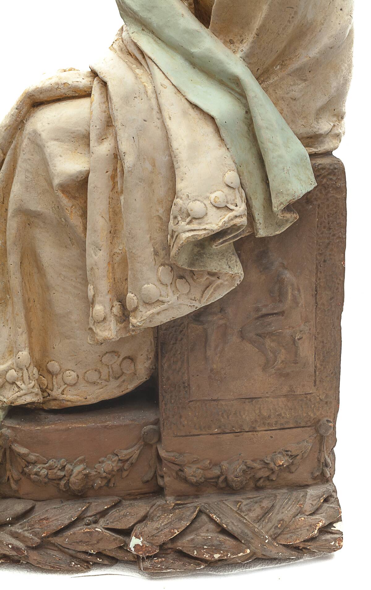 "Vierge à l'enfant" par A. Maeterlinck-Lefebvre