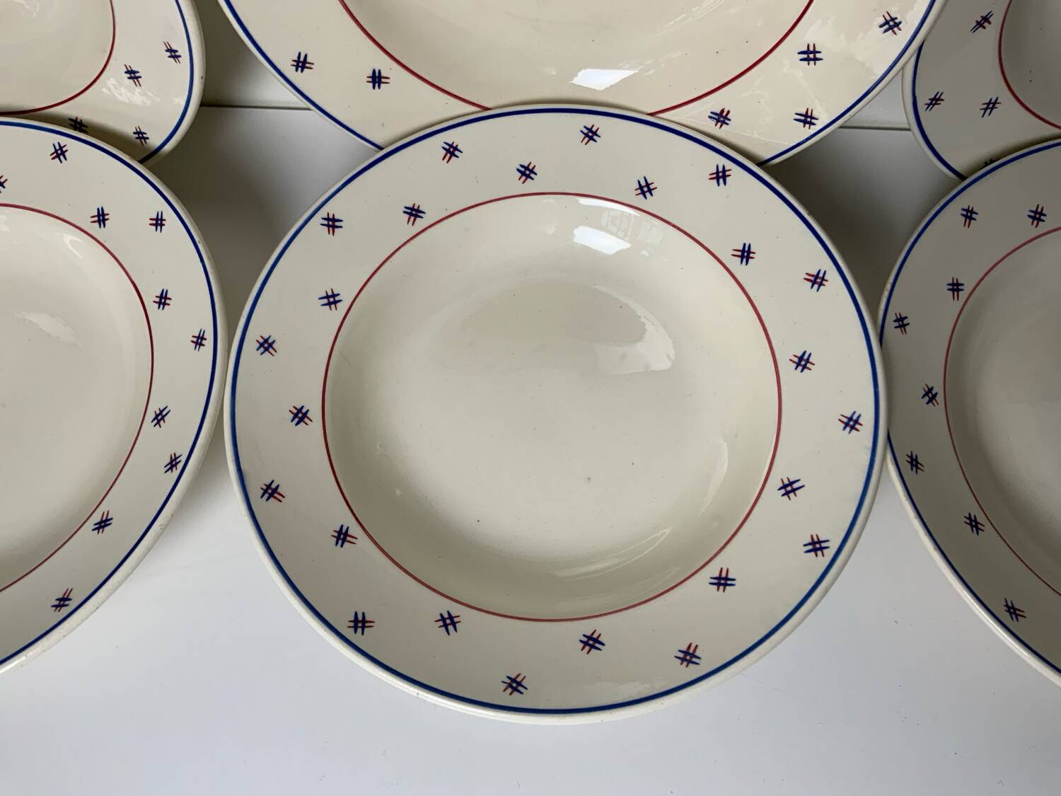 Iron earth soup plates