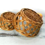 Pair of vintage bread baskets