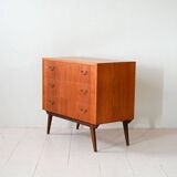 1950s/60s Scandinavian Teak and Mahogany Chest