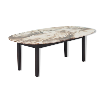 Table basse, design danois, années 70, production Danemark