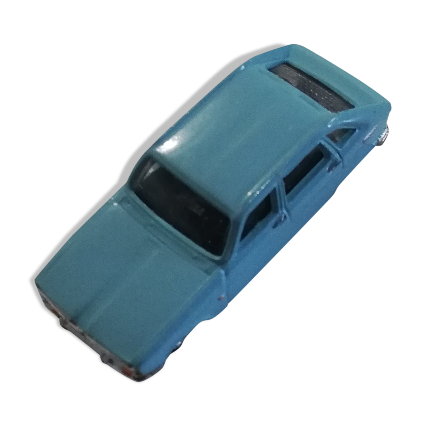 Miniature Porte-clés NOREV Renault R16 Bleue - Échelle 1/86 - Occasion - Made In France