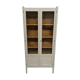 Showcase library aileron feet compass parisian 50 60 shabby patina