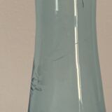 Soliflore in blown and engraved glass