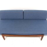 Scandinavian teak daybed, Ib Kofod Larsen, Jönköping, Sweden, 1960