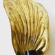 Italian Hollywood Regency Brass Sconce by Tommaso Barbi