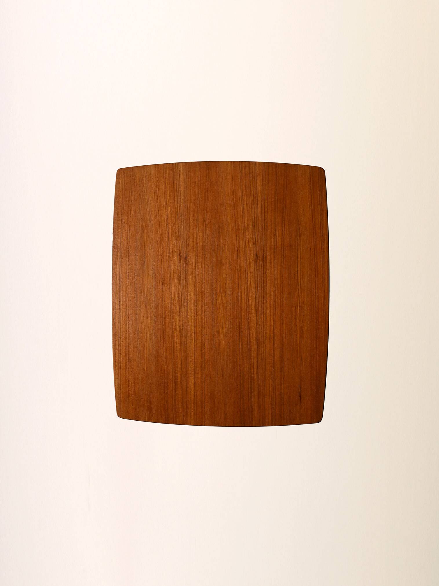 1960s Scandinavian coffee table with Vienna straw shelf