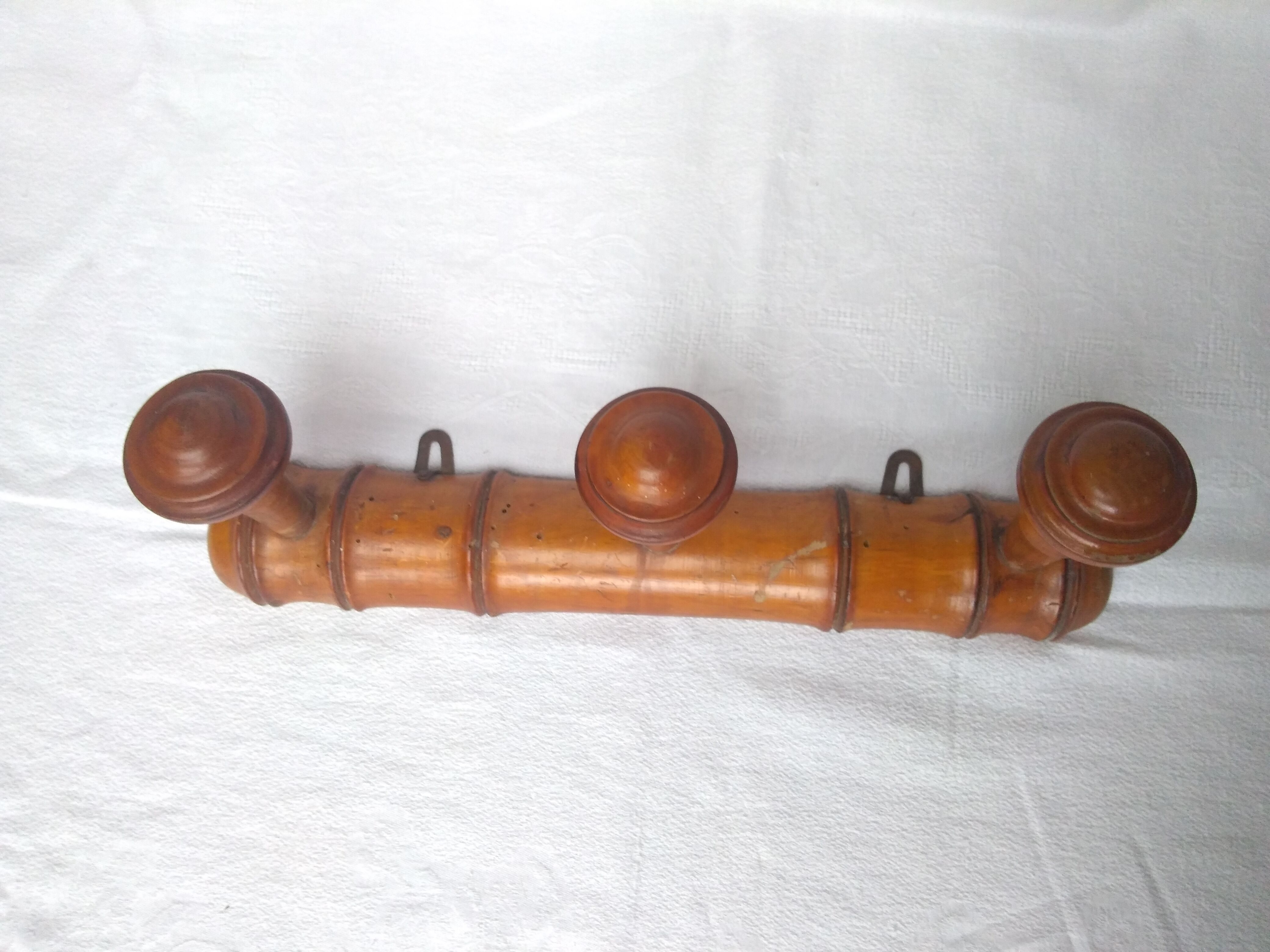 Old wall coat rack