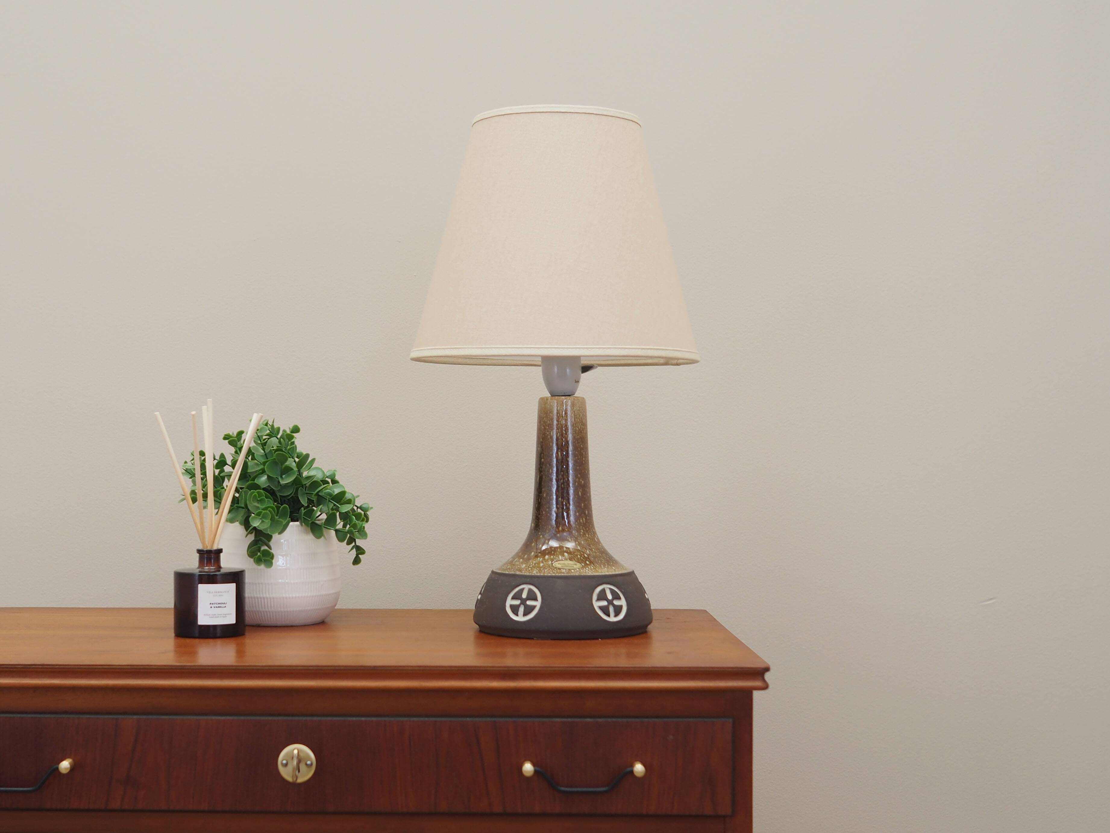 Bedside lamp, Danish design, 1960s, made by Frank Keramik
