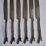 Couverts Brindilles inox vintage