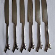 Couverts Brindilles inox vintage