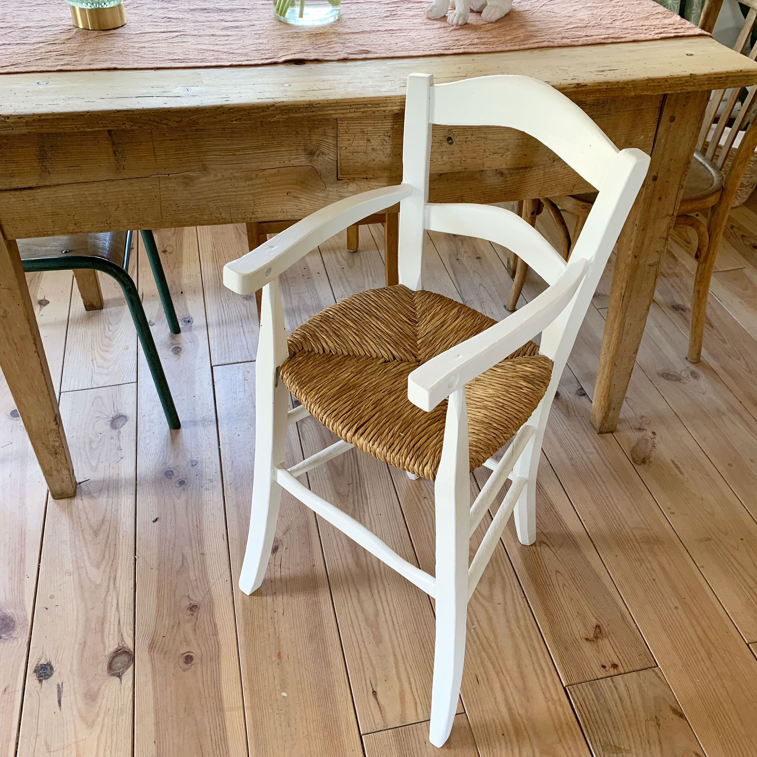 Vintage high chair for children