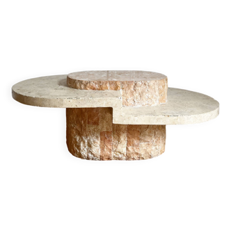 Vintage design coffee table by Magnussen Ponte 1980 in Laon