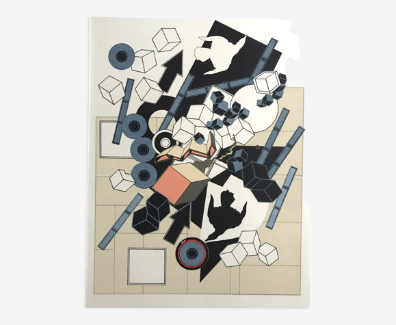 original ithographie by Alain LE YAOUANC, L'air, 1978